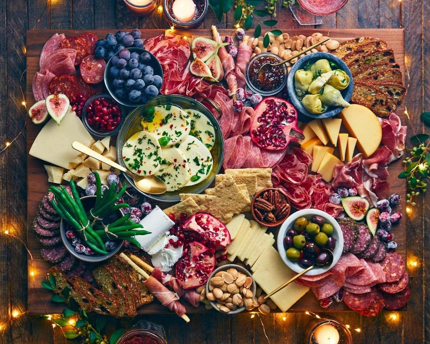 Boar’s Head charcuterie display